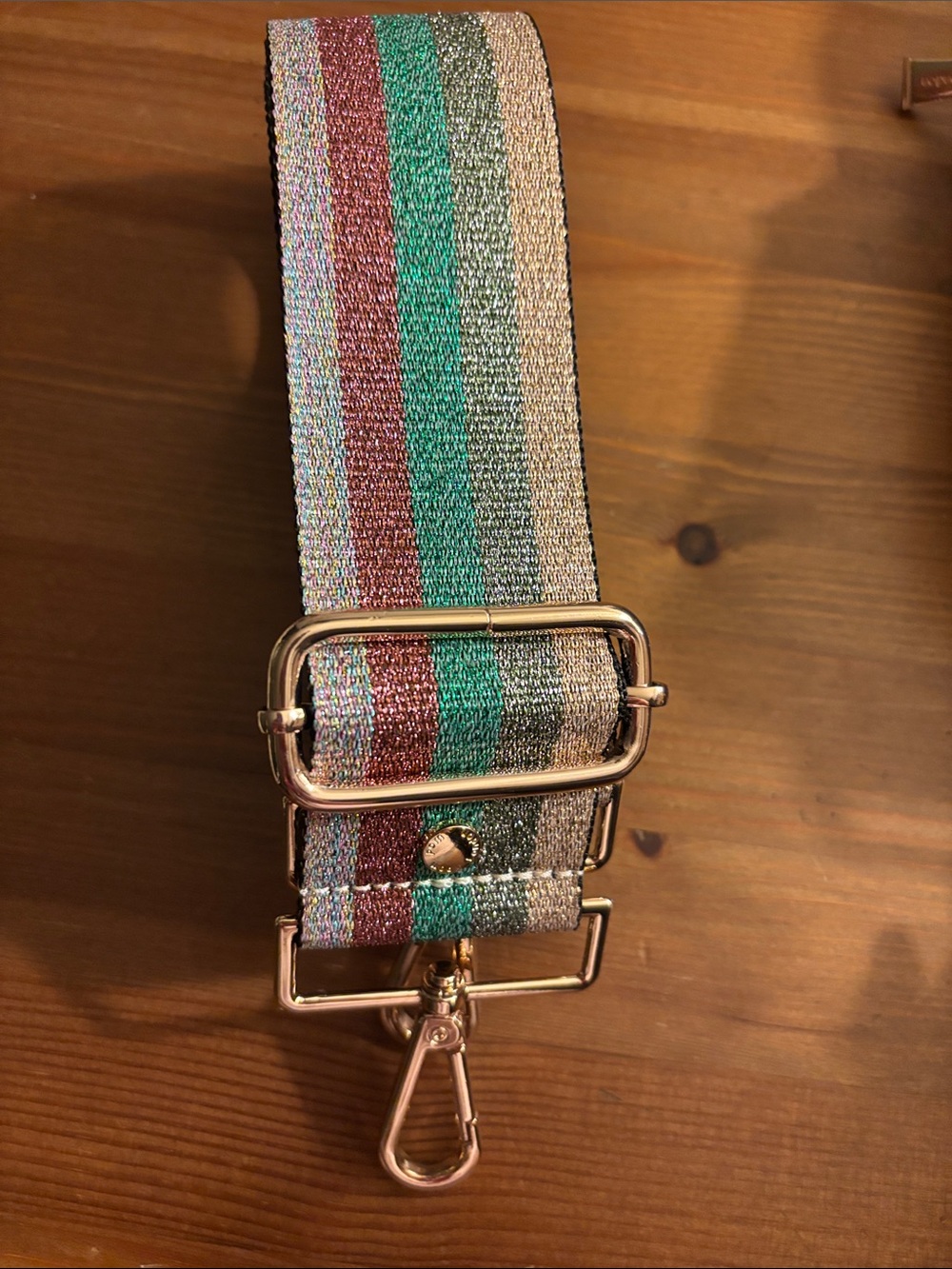Pom Pom London Glitter Five Stripe Strap